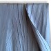 JUBAN DOUBLÉ EN SOIE RAYÉE BLEU-GRIS 007-178 (M)